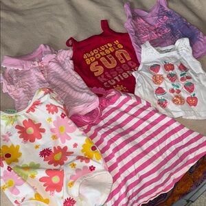 Girls' 6-12 months Summer Clothing Bundle